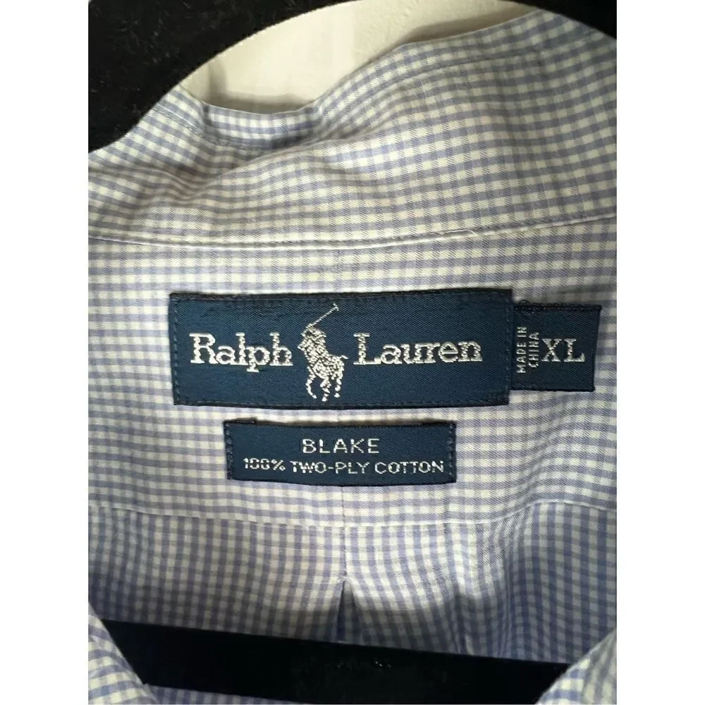 Polo Ralph Lauren Mens Blake Button Up Shirt Size XL